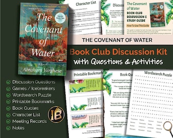 Guía del club de lectura El Pacto del Agua / Preguntas para debate / Resumen del libro / Club de lectura de Oprah