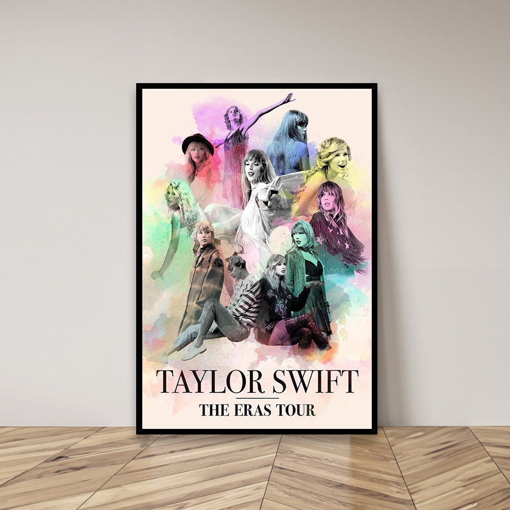 Discover Taylor The Eras Tour 2023 Poster, Taylor Vintage 2023 Concert Poster Regalo para Swiftiee