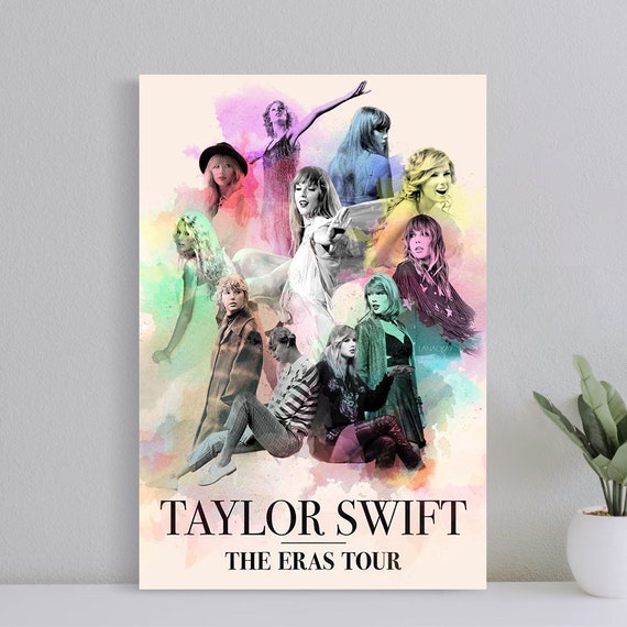 Taylor Swift the Eras Tour 2023 Poster, the Eras Tour Poster, Taylor  Vintage 2023 Concert Poster, Art Poster for Gift Decor, no Frame 