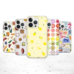 Italian summer Phone Case Food wine Cover for iPhone for iPhone 17 Pro Max, 16e, 15, 14, 12 & Samsung S25 Ultra, S24 FE A56 Pixel 10 XL 9a 8
