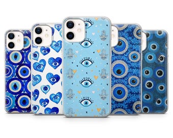 Evil Eye Phone Case Celestial Protective Talisman Cover for iPhone, Samsung and Pixel