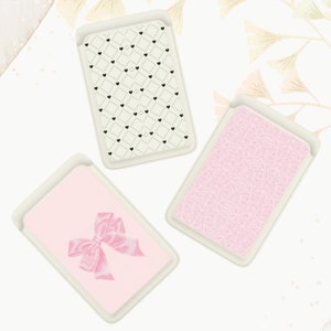 Bonita cartera Magsafe con lazo, cartera magnética rosa coqueta compatible con iPhone 15, iPhone 14, iPhone 13 SE Pro Max Plus