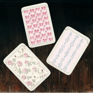 Portefeuille Loveshackfancy Magsafe, portefeuille magnétique shabby chic compatible avec iPhone 15, iPhone 14, iPhone 13 SE Pro Max Plus