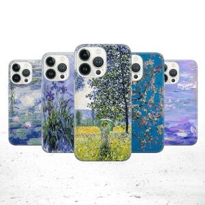 Custodia per telefono Claude Monet Ninfee Cover per iPhone 16 15 14 13 12 Pro Xs Samsung S24 S23 S22 FE A25 A15 Pixel 9 8A 7
