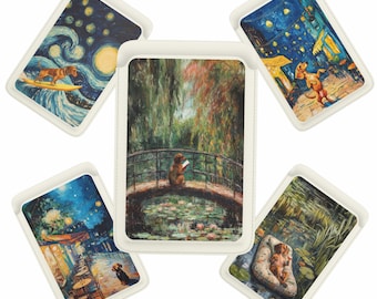 Dachshund Leather MagSafe Wallet: Dog Mom iPhone Card Holder