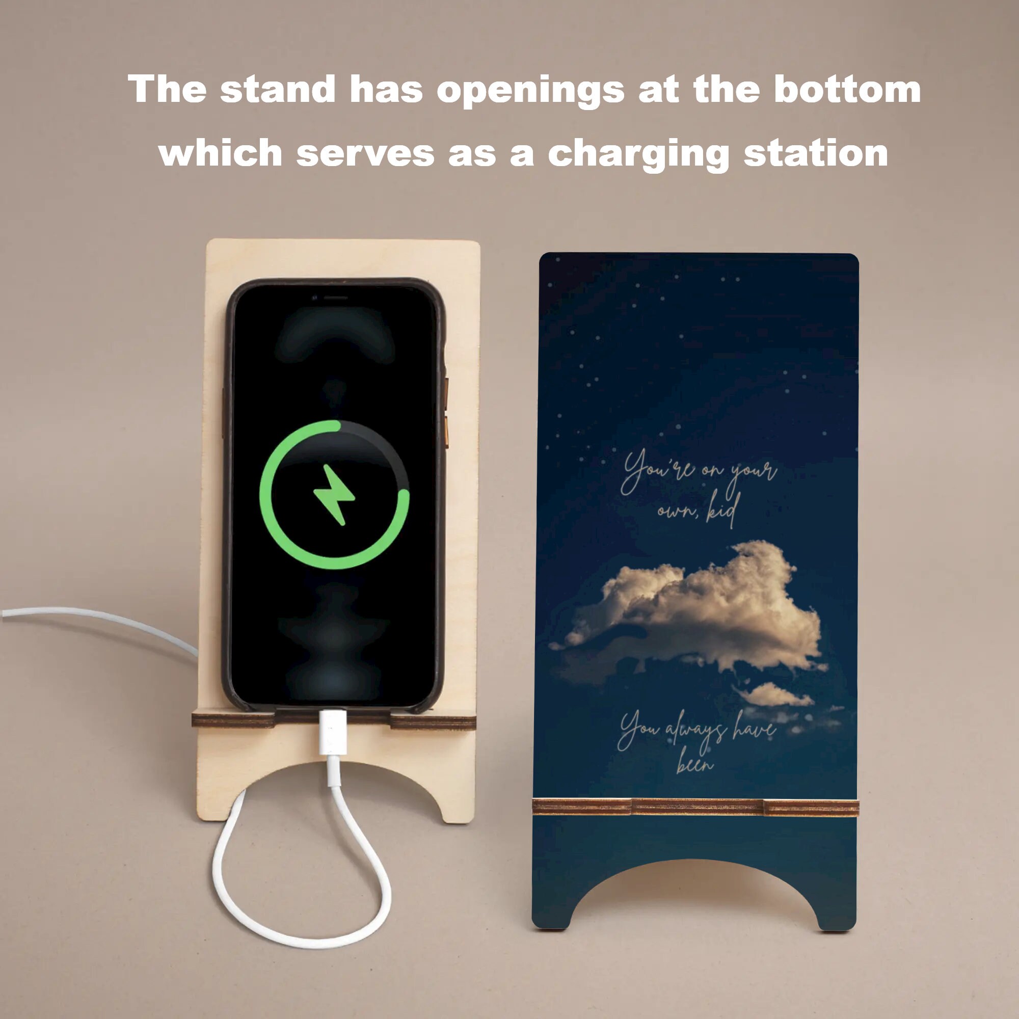 Taylor Midnight Wood Phone Stand Song Lyrics Holder for Etsy