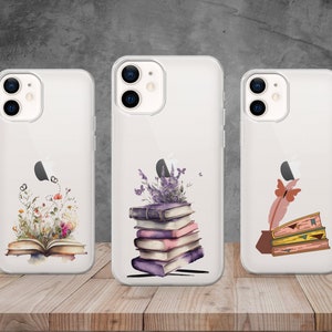 Bookish Phone Case Book lover Cover for iPhone 17 Pro Max, 16e, 15, 14, 12 & Samsung S25 Ultra, S24 FE, A56, Pixel 10 XL, 9a, 8