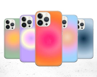 Blue Aura Handytasche: Schlanke Schutzhülle für iPhone, Samsung, Pixel