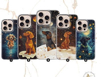 Dachshund Dog Phone Case: Sausage Dog, Pet Owner Cover for iPhone, Samsung, Pixel