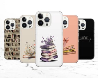 Bookish Phone Case Book lover Cover for iPhone, Samsung and Pixel