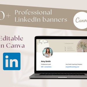 Linkedin banner canva, Linkedin Branding, Editable LinkedIn background, Personal branding, Linkedin header, Linkedin Banner Templates