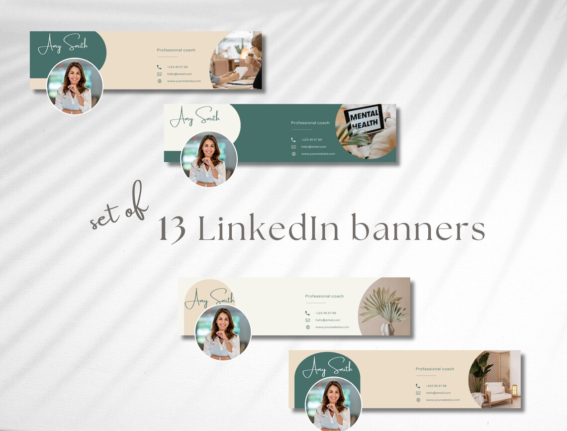 Linkedin Banner Canva, Linkedin Banner Templates, Editable Linkedin ...