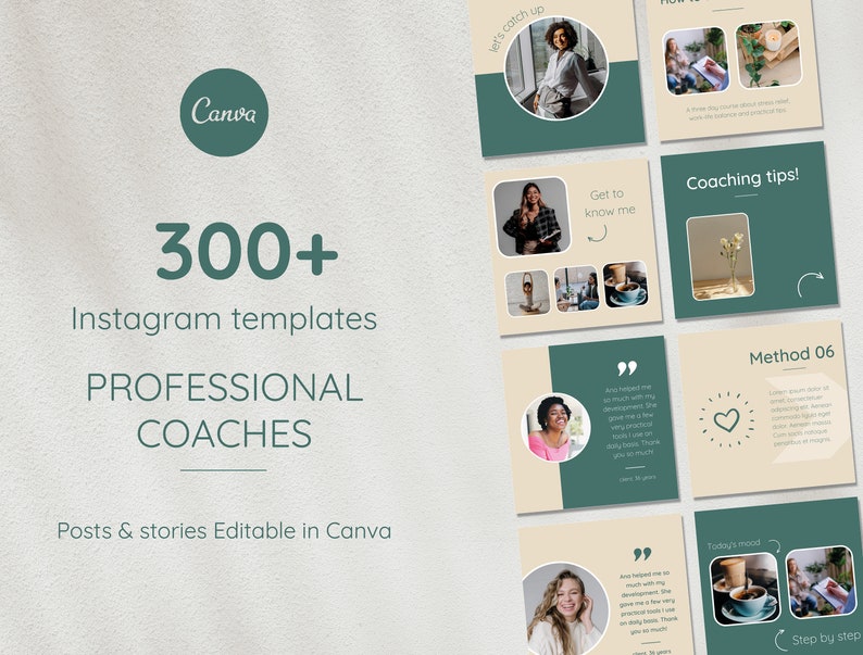 Template Coach Social Media Instagram Post Coaching Minimal Social ...
