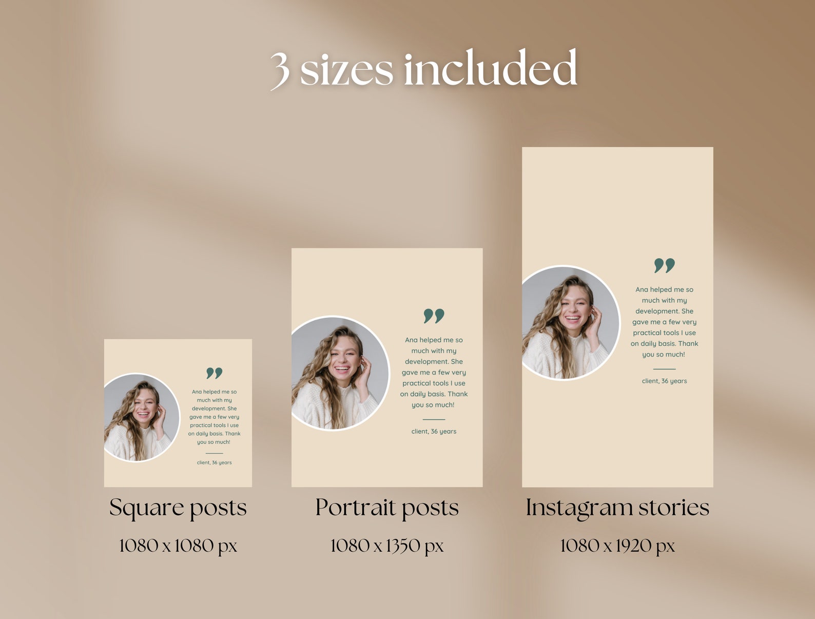 Coaching Instagram Templates Life Coach Social Media Templates Coach ...