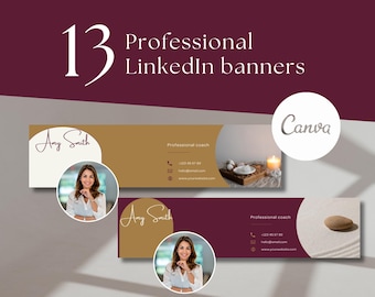 Linkedin-Cover-Vorlage Minimale Link-Link-Vorlage Bearbeitbare Link-Vorlage Link-Linked Link-Vorlage