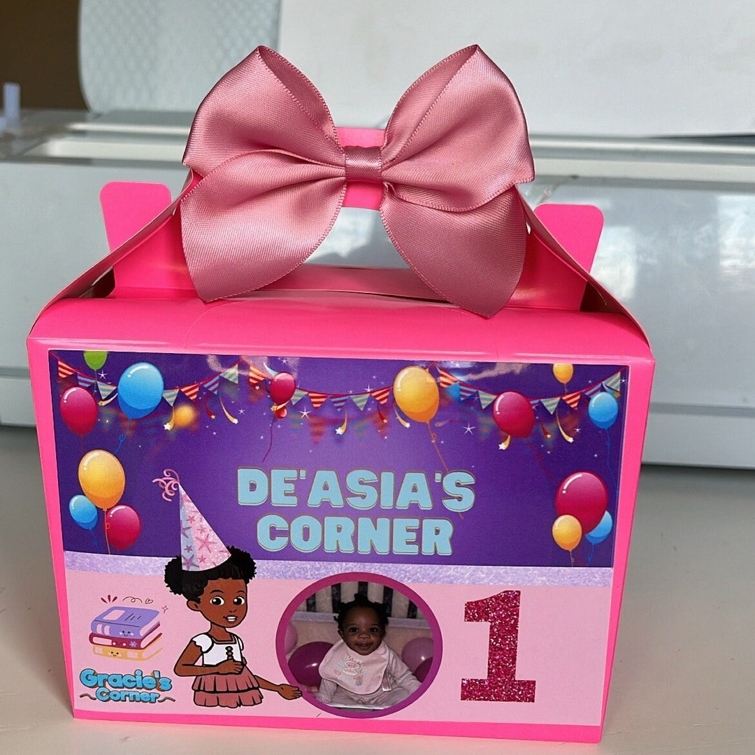 GRACIE CORNER PARTY Boxes Gable Boxes Gracie Corner Birthday Party Bags Etsy