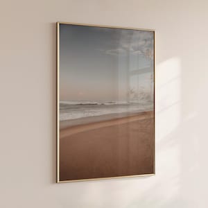 Tranquil Beach Fine Art Print: Coastal Waves Poster