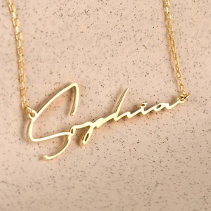 925 Sterling silver name necklace, Personalized Name Necklace, Personalized Jewelry, Name necklace, Personalized Gift, Mother&#39;s Day Gift