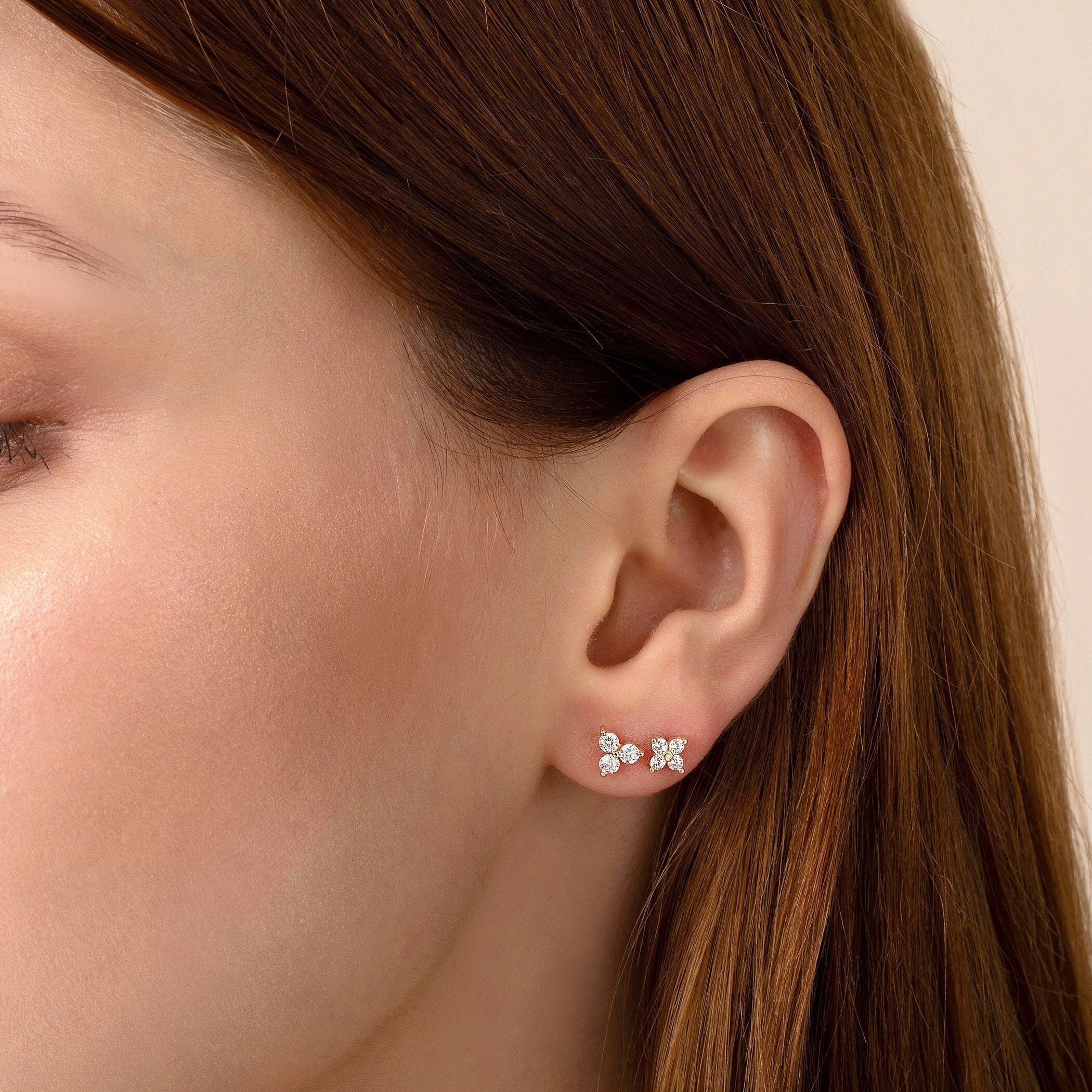 Silver earings - second tops, piercing | Ear cuff earings, Ear cuff,  Earrings