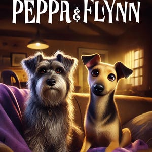 Custom Disney Pixar dog movie poster - Transform your pet’s photo into a cartoon portrait, special gift for puppy birthdays.