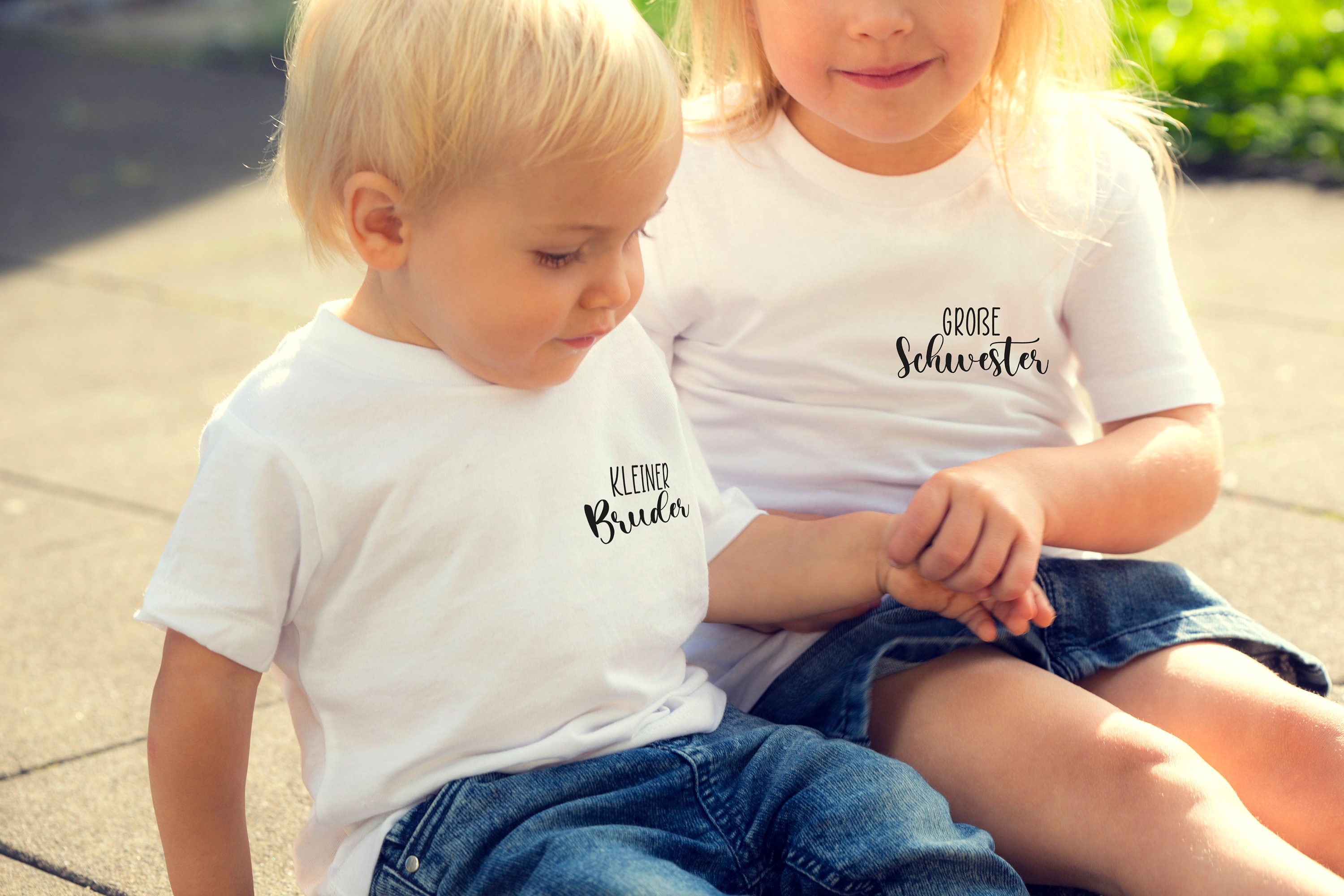 Geschwister TShirt große Schwester kleiner Bruder Etsy.de