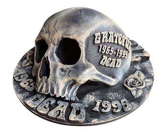 Grateful Dead Skull Rock Band Wall Hanging Man Cave Bar Ornament