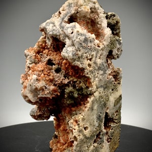 Raw ChalcoPyrite, Red Quartz and Hematite Druzy Tower - 1.99 lbs!