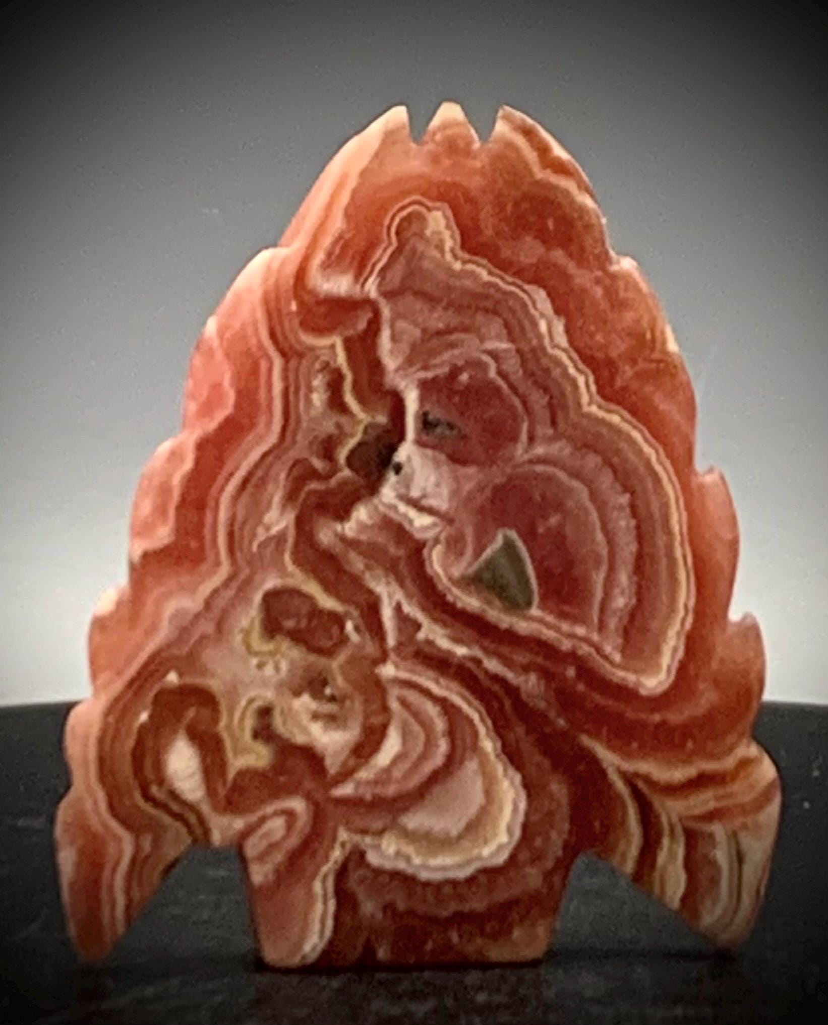 ロードクロサイトスカル - 手彫り - 高品質 - Etsy 日本