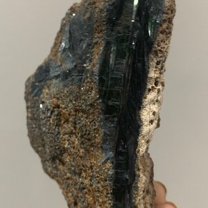 Massive Vivianite Specimen High Quality Over 1 lb image 7