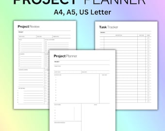 Minimalistisk projektplanerare: Uppgiftsspårare och projektgranskning (digital nedladdning)