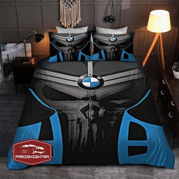 B BMW Muster Bettbezug Fall Bettwäsche Dreiteilige Set Multi Size