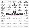 Ornamental Swirl SVG Bundle - Filigree Scroll Art, Decorative Flourish Dividers & Calligraphy Swoosh Wedding Border Designs product logo