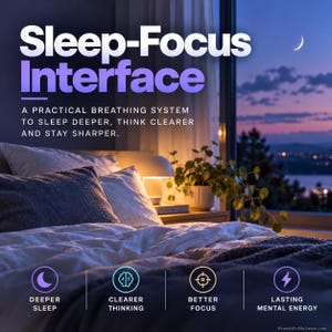 The Sleep-Focus Interface | Somatic Therapy App | Nervous System Regulation Program