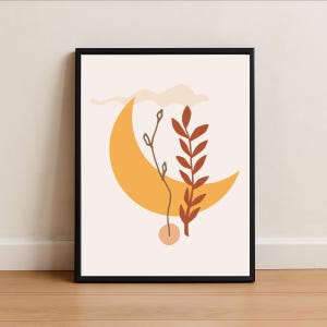 Living Room Decor, Wall Decor, Boho Home Decor, Wall Art,  Bedroom Decor, Office Decor, Boho Art, Home Decoration