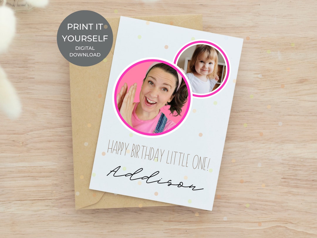 Ms Rachel Birthday Card, Ms Rachel Gifts, Songs for Littles, Miss