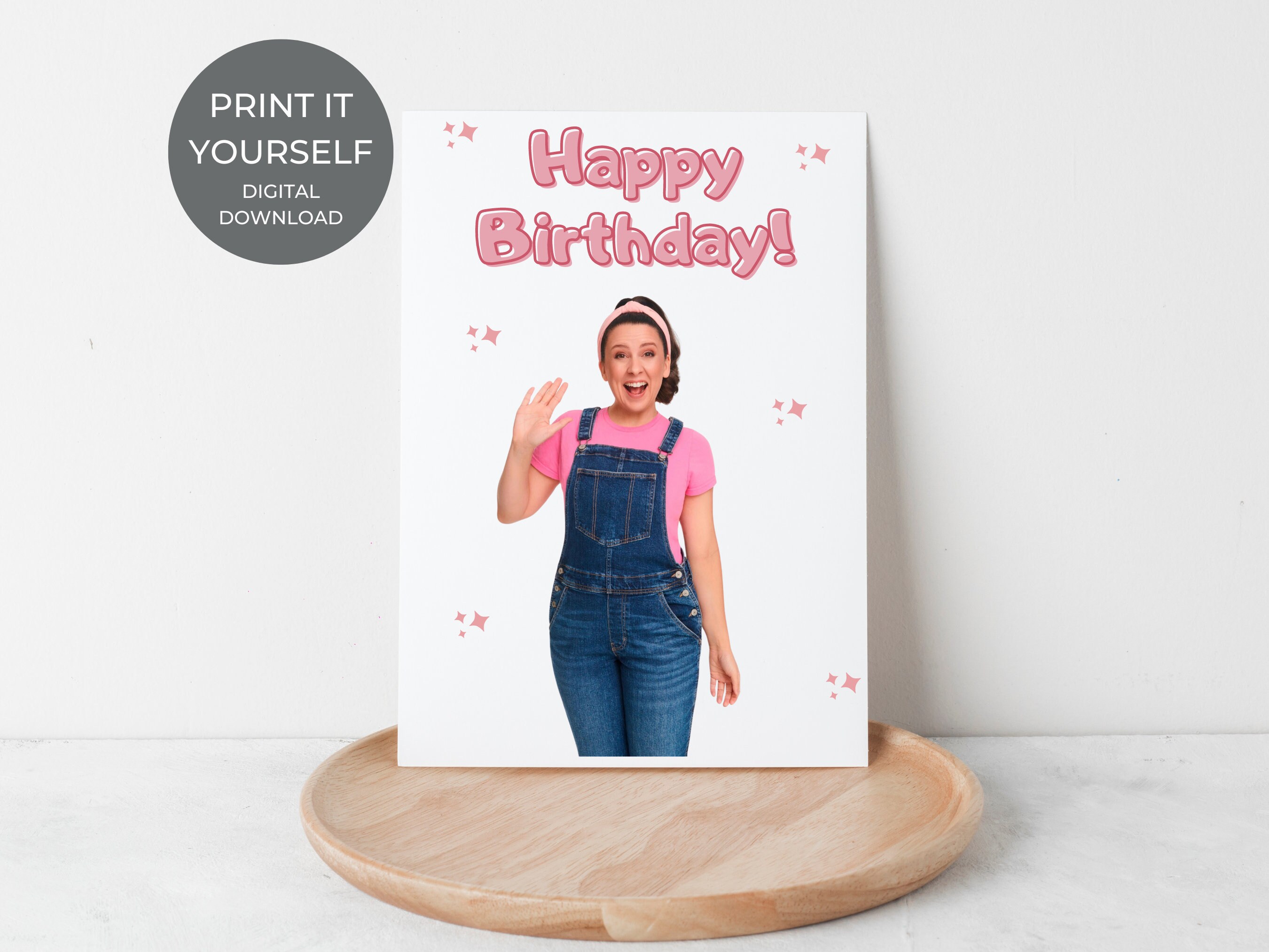 MS RACHEL Birthday Card, Miss Rachel Birthday, Ms Rachel Party