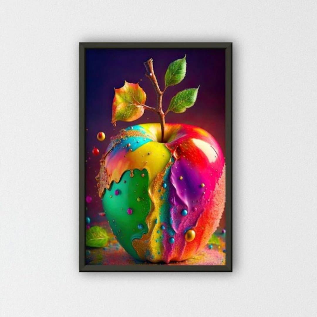 AR Wall Art Experience the Magic of a Living Apple With Etsy