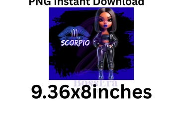 PNG Wrap del signo zodiacal Escorpio