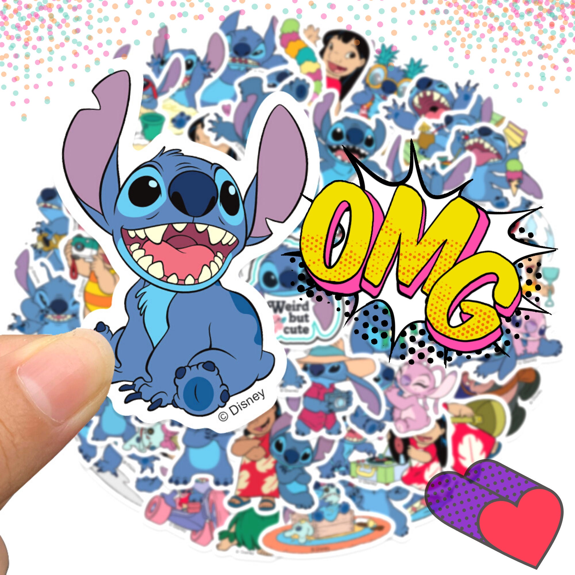 Disney Livre Stickers Enfant et Coloriage Stitch 1000+ Autocollants et  Gommettes pour Enfants Idée Cadeau Lilo et Stitch : : Cuisine et  Maison