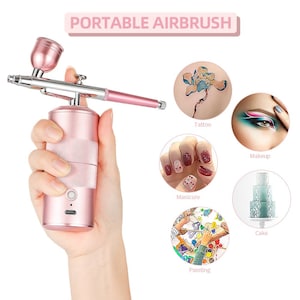 Complete Cake Decorating Airbrush Kit with a Full Selection of 12