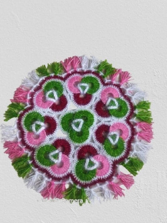 Crochet rumal design deals