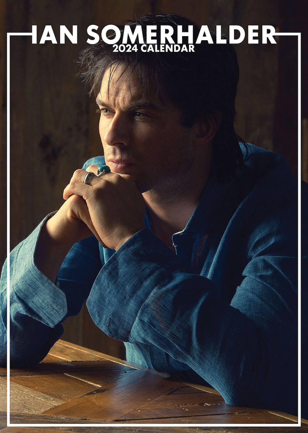 Ian Somerhalder Calendar 2024 Etsy