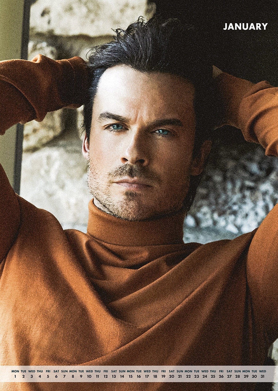 Ian Somerhalder Calendar 2024 Etsy UK