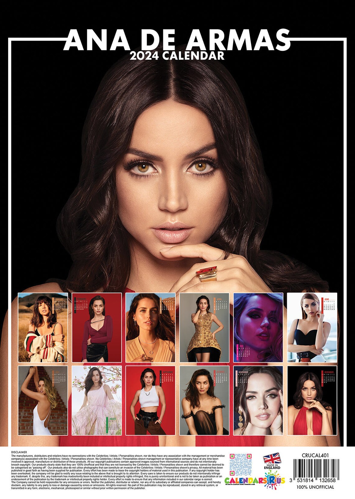 Ana De Armas Calendar 2024 Etsy