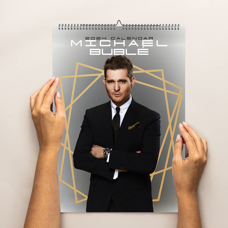 Michael Bublé Calendar 2024 Etsy