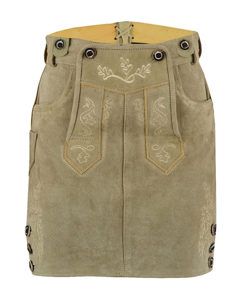 Ariana Lederhosen Skirt