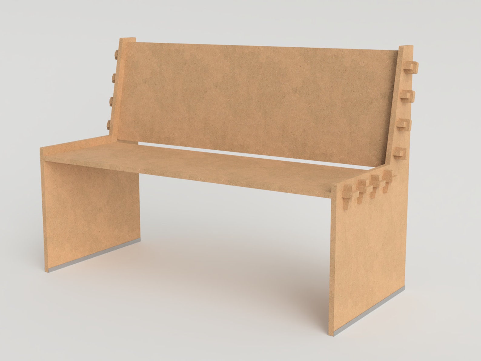 Bench Sheet Material DXF & STEP Files - Etsy