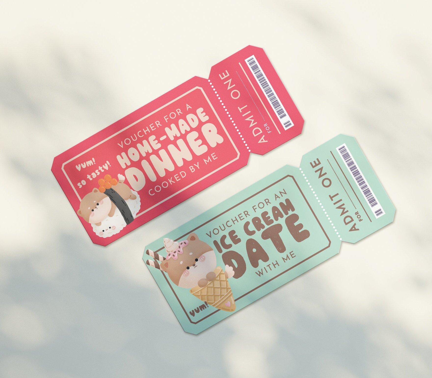 Kawaii Cute Printable Valentines Coupons Love Coupons and Vouchers Kawaii Cute Printable Valentines Coupons Love Coupons and Vouchers