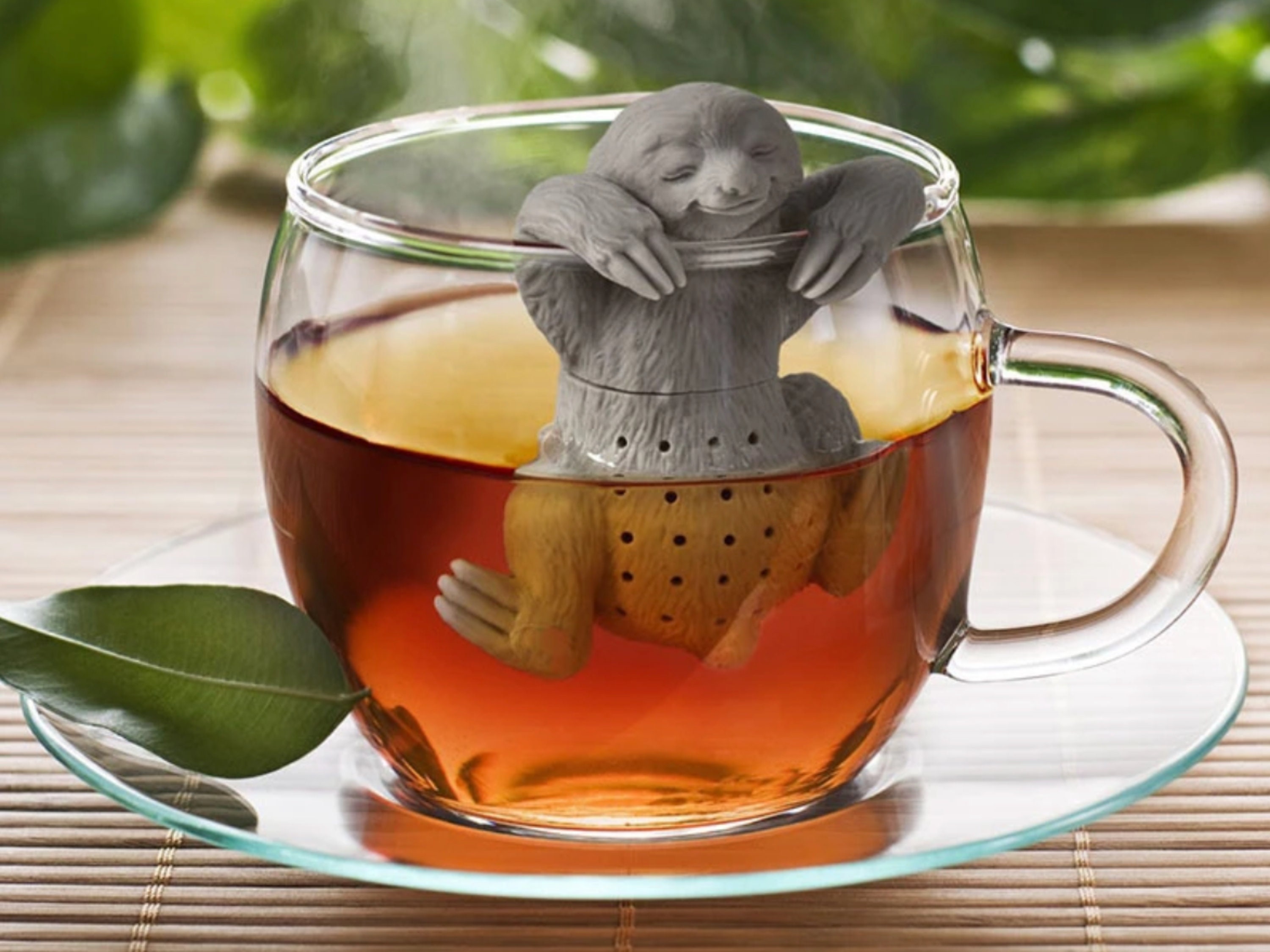 Silicone Tea Strainers Coffee Loose Tea Leaves Diffuser Infusers Filter  Container Butterfly Teaware Kitchen Accessories