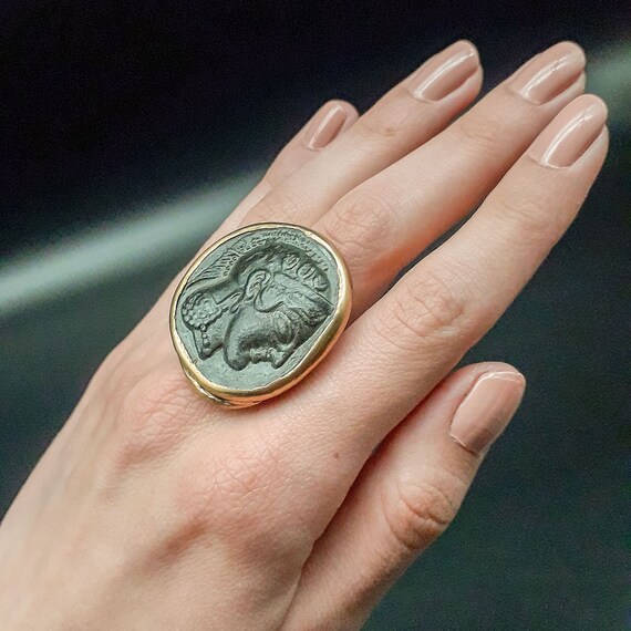 Old coin shop ring